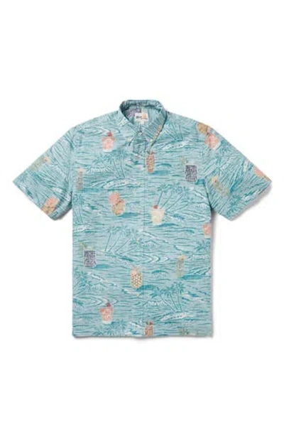 Reyn Spooner Island Sundowners Classic Fit Button-down Shirt