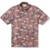 Reyn Spooner Aloha Kai Tailored Fit Short Sleeve Button-down Shirt In Nightshade
