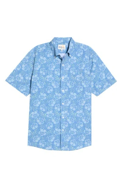 Reyn Spooner Blossom Harmony Button-down Shirt In Animal Print