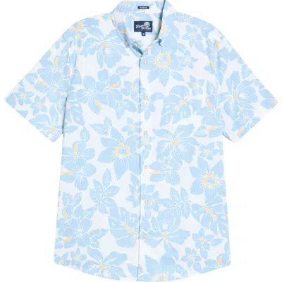 Reyn Spooner Costa Rica Floral Print Button-down Shirt In Multi