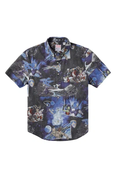 Reyn Spooner Gardians Of The Galaxy Tailored Fit Short Sleeve Shirt