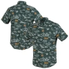 Reyn Spooner Green Green Bay Packers Kekai Performance Button-down Shirt In Green