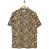 Reyn Spooner Hau Hele Tailored Fit Short Sleeve Shirt In Black