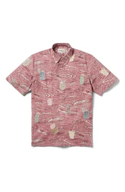 Reyn Spooner Island Sundowners Classic Fit Button-down Shirt