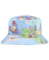 Reyn Spooner Men's And Women's Blue Spongebob Squarepants Aloha From Bikini Bottom Bucket Hat
