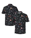 Reyn Spooner Men's Black Baltimore Orioles Cooperstown Collection Performance Polo Shirt In Multi