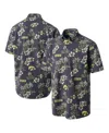 Reyn Spooner Men's Black Iowa Hawkeyes Classic Button-up Shirt In Multi