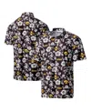 Reyn Spooner Men's Black Iowa Hawkeyes Performance Polo Shirt In Black