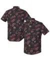 Reyn Spooner Men's Black Ohio State Buckeyes Kekai Classic Tri-blend Button-down Shirt In Black