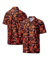 Reyn Spooner Men's Black Oklahoma State Cowboys Performance Polo Shirt In Multi