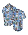 Reyn Spooner Men's Blue Elvis Presley Elvis In Hawaii Tailored Button-down Shirt In Blue