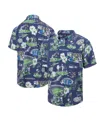 Reyn Spooner Men's Navy Dallas Cowboys Scenic Button-down Shirt In Blue
