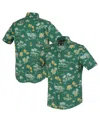 Reyn Spooner Green Philadelphia Eagles Throwback Kekai Performance Button-down Shirt In Green
