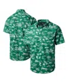 Reyn Spooner Men's Green New York Jets Throwback Pua Performance Shirt In Green