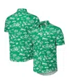 Reyn Spooner Men's Kelly Green New York Jets Throwback Kekaiâ Print Button-up Shirt In Green