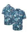 Reyn Spooner Men's Kelly Green Philadelphia Eagles Scenic Button-down Shirt In Blue