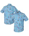 Reyn Spooner Men's Light Blue Philadelphia Phillies Kekai Button-down Shirt In Blue