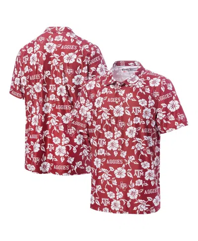 Reyn Spooner Men's Maroon Texas A M Aggies Performance Polo Shirt In Multi
