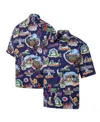 Reyn Spooner Men's Navy 2024 Mlb All-star Game Button-up Polo Shirt In Navy