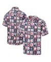 Reyn Spooner Men's Navy Boston Red Sox Champions Scenic Button-up Shirt In Multi