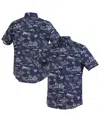 Reyn Spooner Men's Navy Dallas Cowboys Kekai Performance Button-down Shirt In Multi