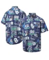 Reyn Spooner Men's Navy Dallas Cowboys Scenic Button-down Shirt In Blue