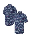 Reyn Spooner Men's Navy Minnesota Twins Kekai Performance Button-down Shirt In Blue
