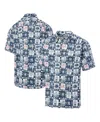 Reyn Spooner Men's Navy New York Yankees Champions Scenic Button-up Shirt In Blue