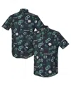 Reyn Spooner Men's Navy Notre Dame Fighting Irish Kekai Classic Tri-blend Button-down Shirt In Blue
