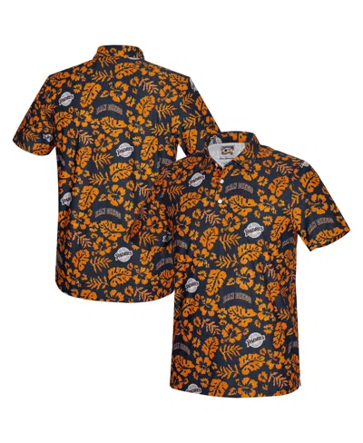 Reyn Spooner Men's Navy San Diego Padres Cooperstown Pua Performance Polo Shirt In Blue