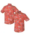 Reyn Spooner Orange Baltimore Orioles Kekai Button-down Shirt In Red