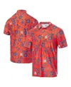 Reyn Spooner Men's Orange Houston Astros Pua Performance Polo Shirt In Red