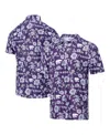 Reyn Spooner Men's Purple Kansas State Wildcats Performance Polo Shirt In Blue
