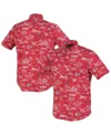 Reyn Spooner Men's Red Washington Nationals Kekai Performance Button-up Shirt In Red