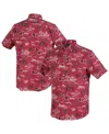 Reyn Spooner Scarlet San Francisco 49ers Kekai Performance Button-down Shirt In Red