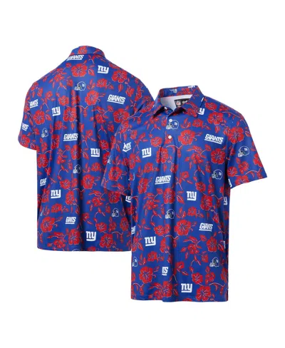 Reyn Spooner Men's Royal New York Giants Pua Performance Shirt In Purple