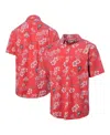 Reyn Spooner Men's Scarlet Ohio State Buckeyes Classic Button-up Shirt In Red