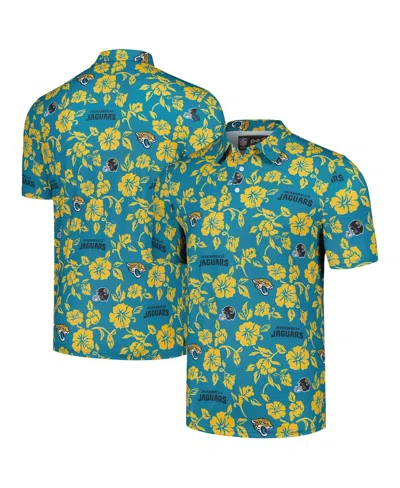 Reyn Spooner Men's Teal Jacksonville Jaguars Pua Performance Polo Shirt In Multi