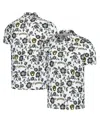 Reyn Spooner Men's White Milwaukee Brewers Pua Performance Polo Shirt In Multi