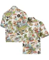 Reyn Spooner Men's White Milwaukee Brewers Scenic Button-up Shirt In Multi