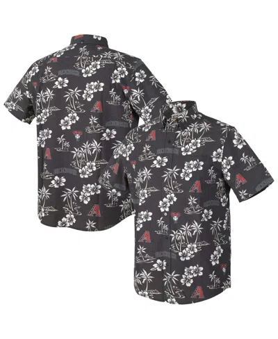 Reyn Spooner Men'sâ Black Arizona Diamondbacks Kekai Performance Button-up Shirt