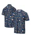 Reyn Spooner Men'sâ Navy Houston Astros Cooperstown Collection Performance Polo Shirt In Multi