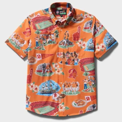 Reyn Spooner Orange Tampa Bay Buccaneers Scenic Button-down Shirt