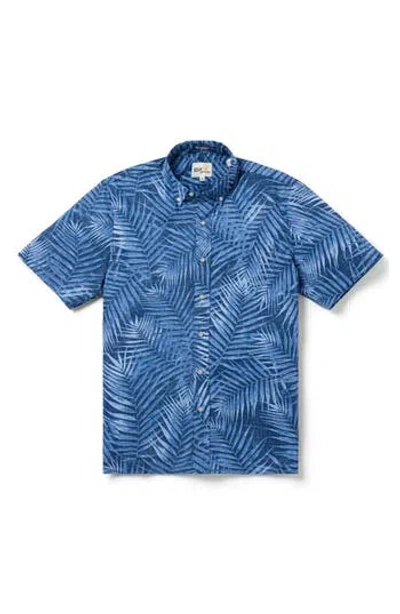 REYN SPOONER REYN SPOONER PALMS CLASSIC FIT SHORT SLEEVE BUTTON-DOWN SHIRT