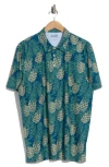 Reyn Spooner Pina Colada Polo In Blue Opal