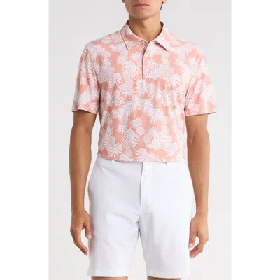 Reyn Spooner Pineapple Palm Polo In White
