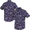 Reyn Spooner Purple Baltimore Ravens Kekai Performance Button-down Shirt In Purple