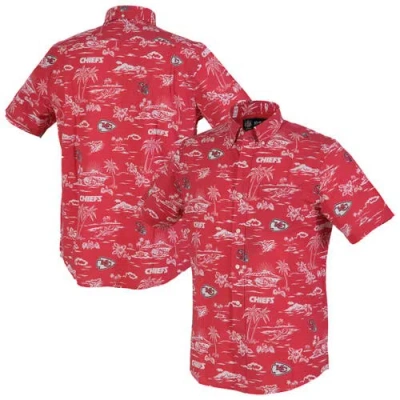 Reyn Spooner Red Kansas City Chiefs Kekai Performance Button-down Shirt