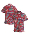 Reyn Spooner Red Philadelphia Phillies Scenic Button-up Top In Red