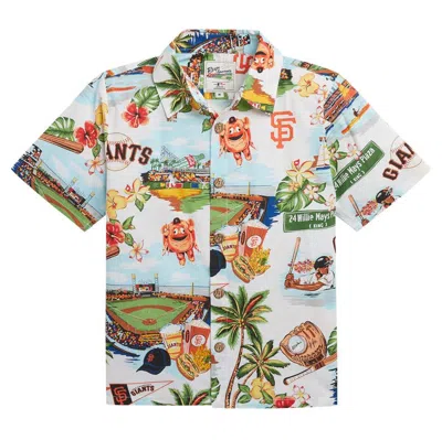 Reyn Spooner Kids' Youth  White San Francisco Giants Scenic Button-up Shirt
